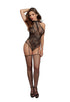 Dreamgirl One Size Lace Teddy Bodystocking With Stockings