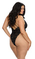Dreamgirl Plus Size Lace Teddy Wraparound Skirt