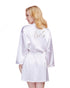 Dreamgirl Satin Charmeuse Bride Robe