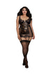 Dreamgirl Stretch Power Mesh Garter Slip