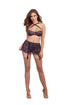 Dreamgirl One Size Stretch Lace 3-Piece Lingerie Set