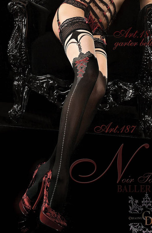 Ballerina 187 Hold Up Nero