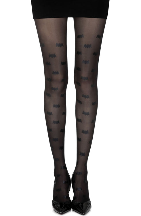 Zohara "Super Hero" Sheer Print Tights