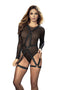 Mapale Bodysuit With Detachable Harness