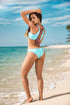 Mapale Aqua/Caribbean Nights Reversible Two Piece Swimsuit