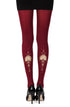 Zohara "Egyptian Goddess" Black Print Tights