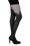 Zohara "Sky Line" Grey Print Tights