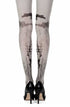 Zohara "Into The Wild" Grey Print Tights