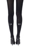 Zohara "East West" Black Tights