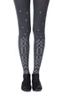 Zohara "Diamonds Are Forever" Grey Tights