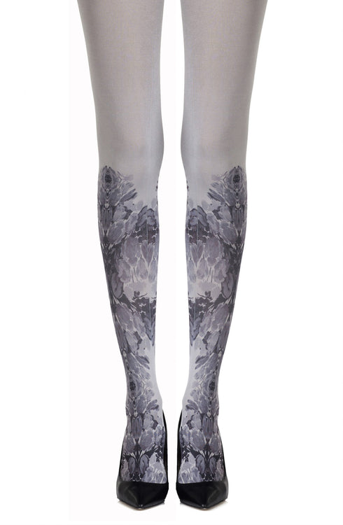 Zohara "Totally Tulip" Grey Tights
