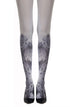 Zohara "Totally Tulip" Grey Tights