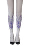 Zohara "Alice In Wonderland" Light Grey Tights