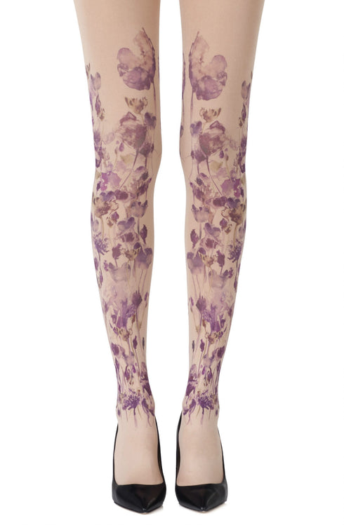 Zohara "Garden Party" Powder Tights
