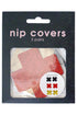 Glitter Kisses Nipple Covers 3 Pairs