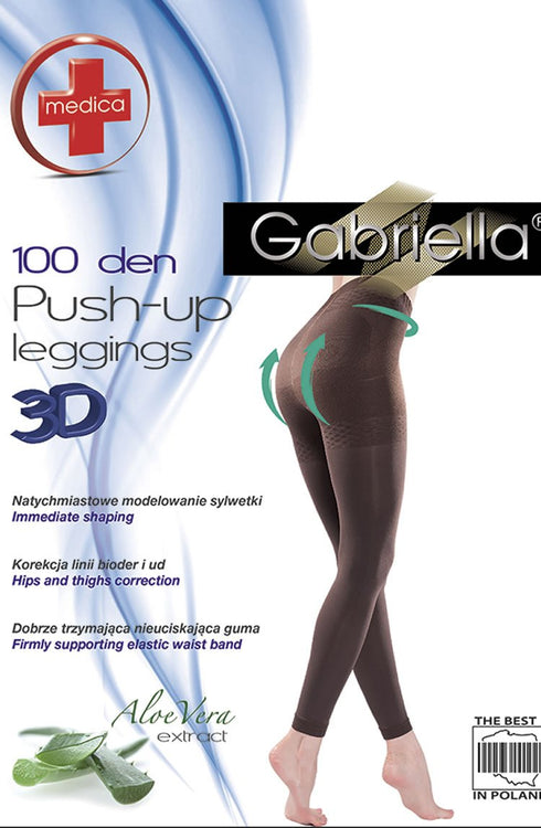 Gabriella Push Up Leggings 172 Nero