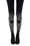 Zohara "Spread The Love" Grey Print Tights