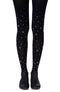 Zohara "Hollywood Boulevard" Black Tights