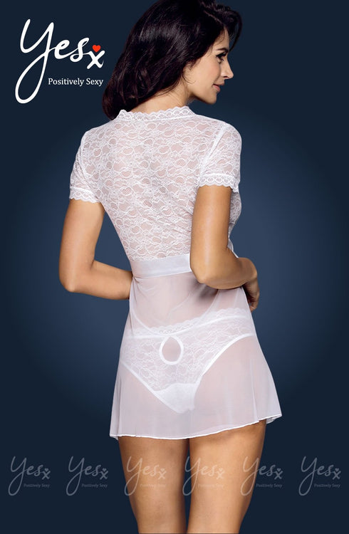 Yesx Yx169 3Pc Gown,Panty & Belt