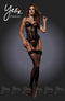Yesx Yx808 3 Pc Corset, Thong & Stockings